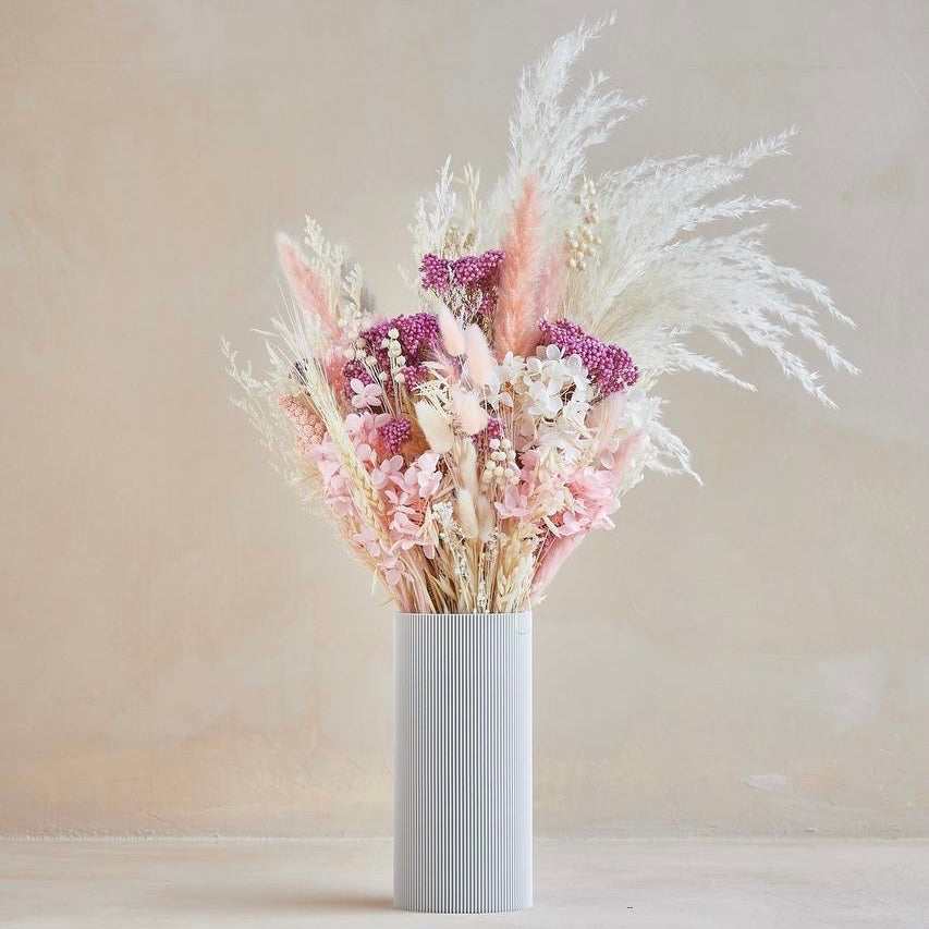 STRAIGHT | 3D-Print Vase | White