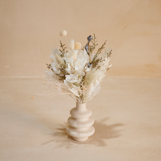 Pearl Petit Bouquet in Vase
