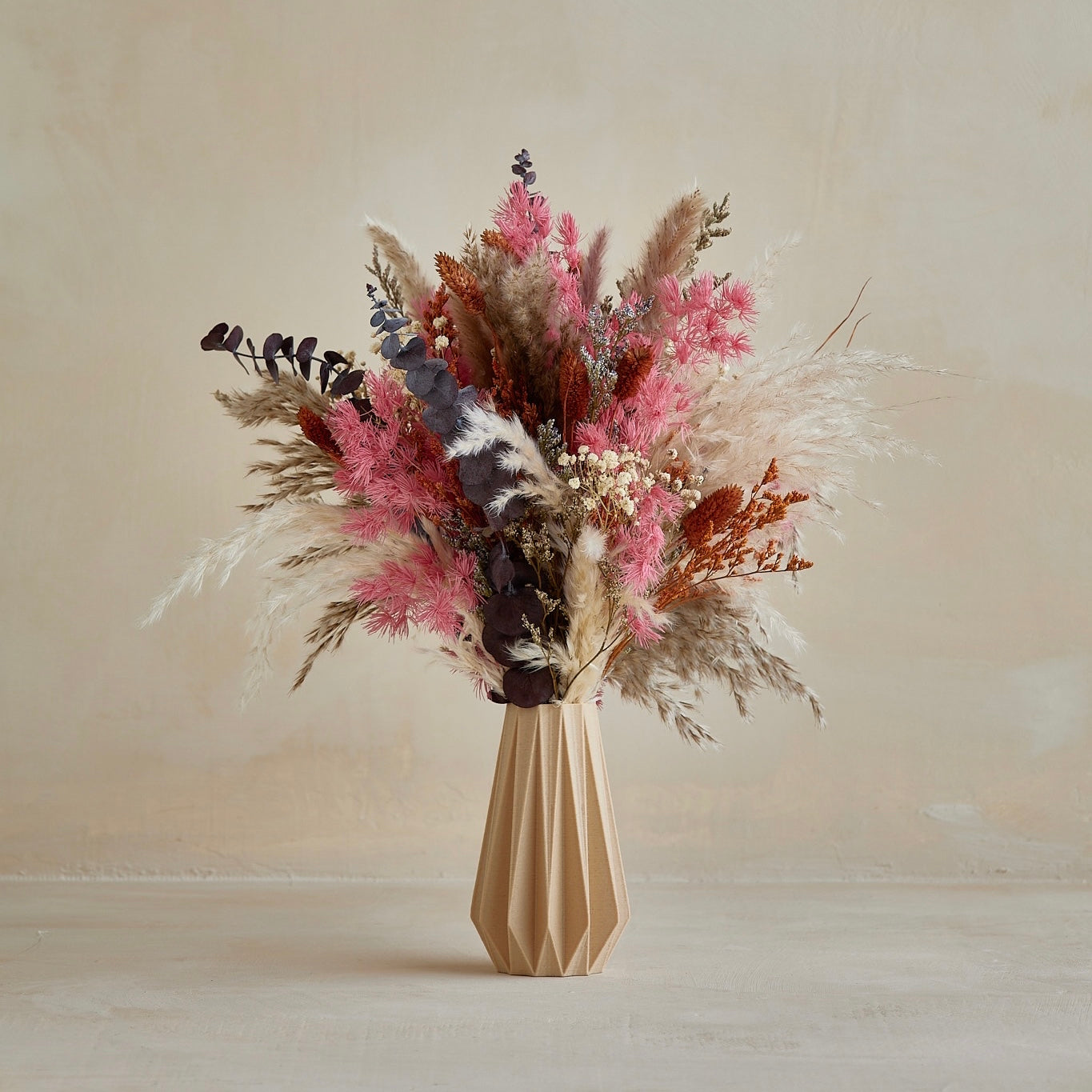 Fleurs Rose Dried Bouquet