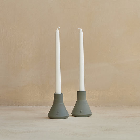 L'Insolence Candle Holder - Forest Green