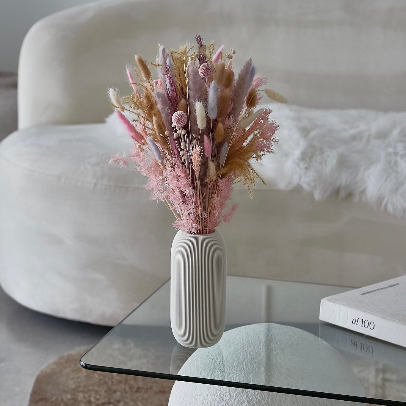 PILL | 3D-Print Vase | White