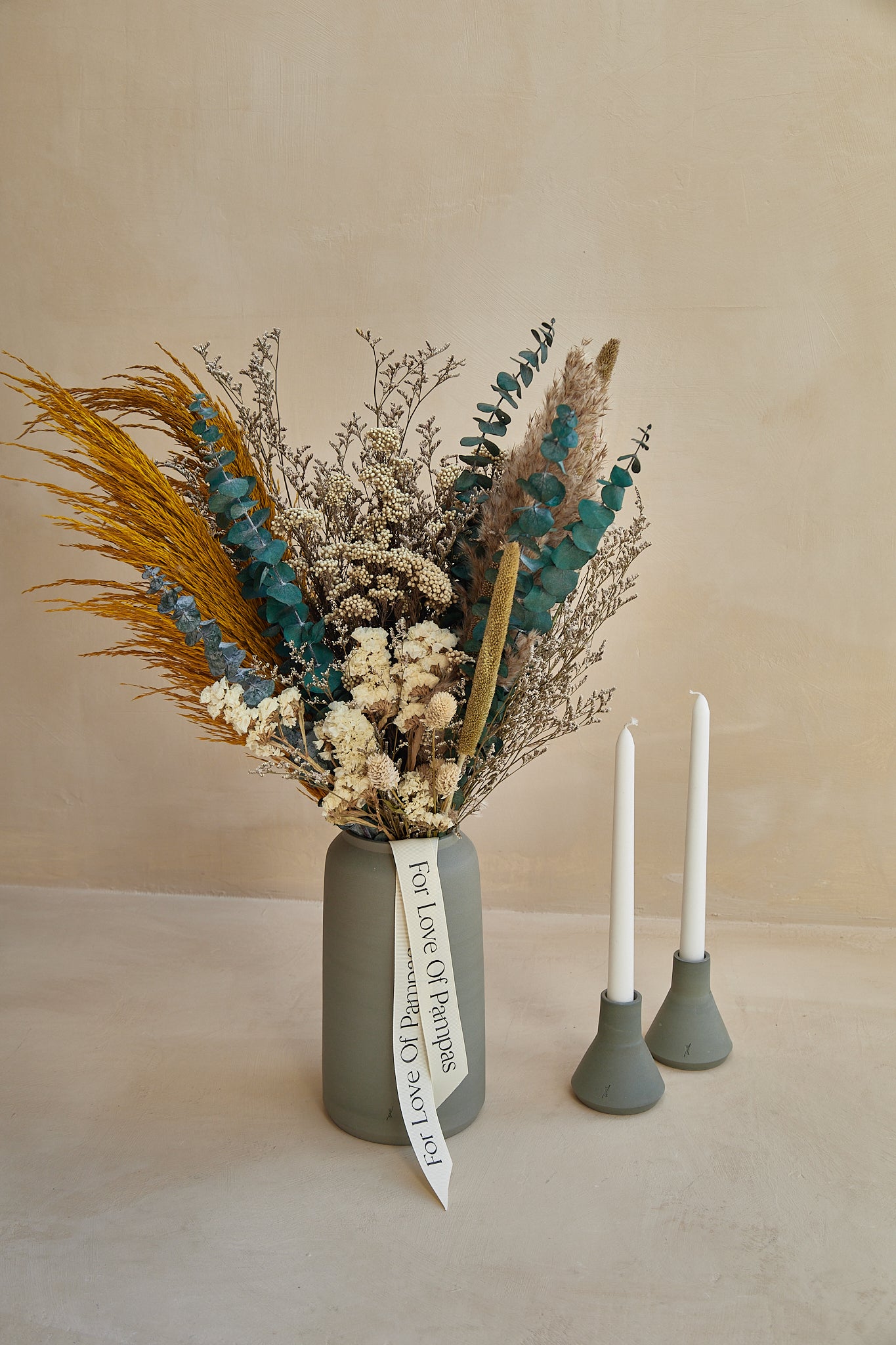 L'Insolence Candle Holder - Forest Green