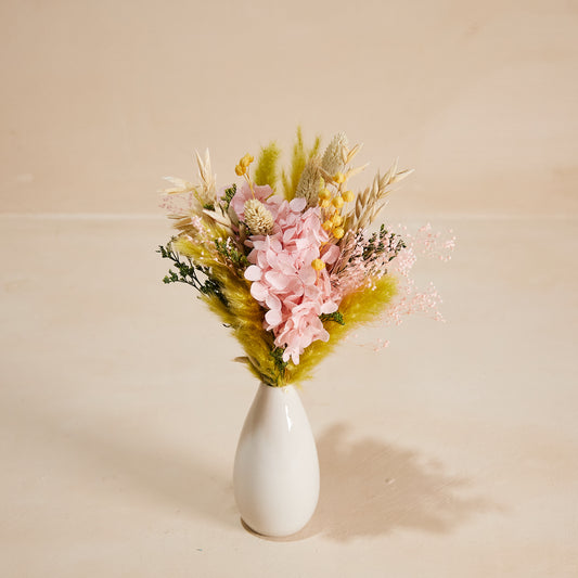 Lumi Petit Bouquet in Mini Glazed Vase