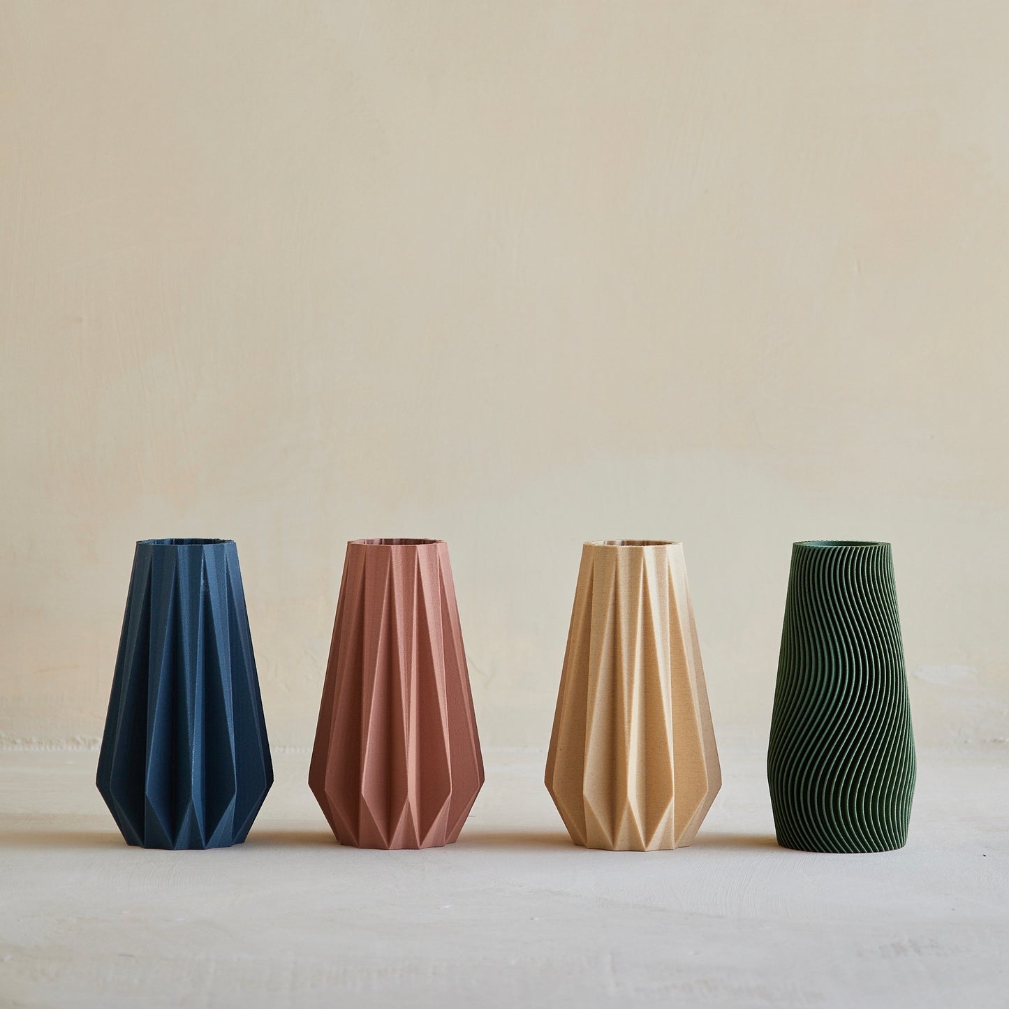 ORIGAMI Vase 6" - Terracotta