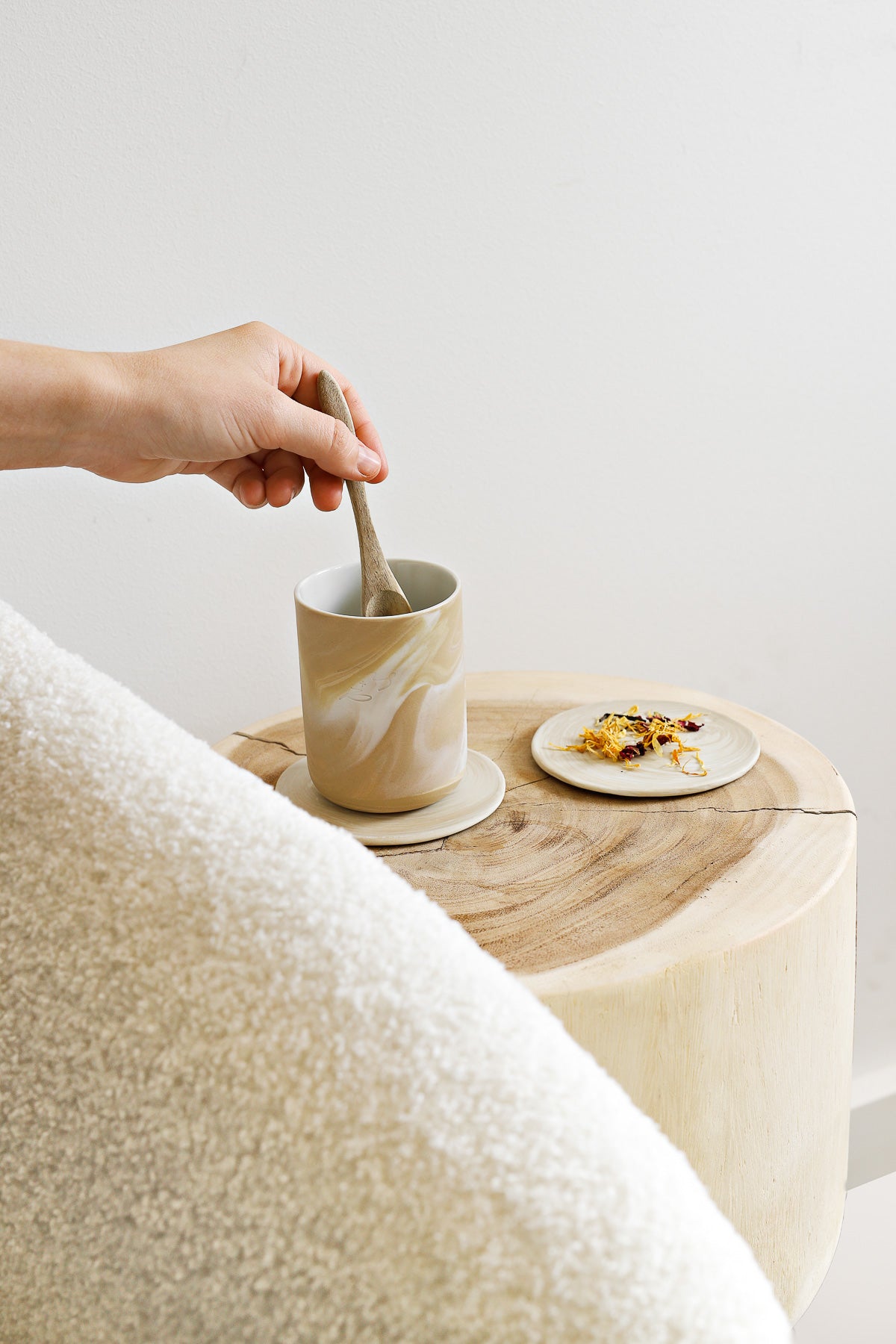 Porcelain Cup Sand