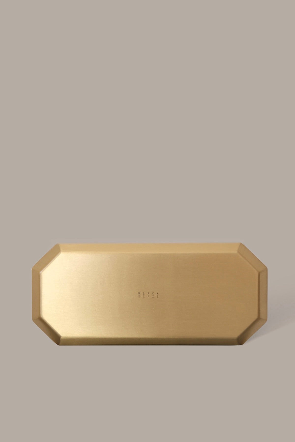 Hexa Brass Candle Tray