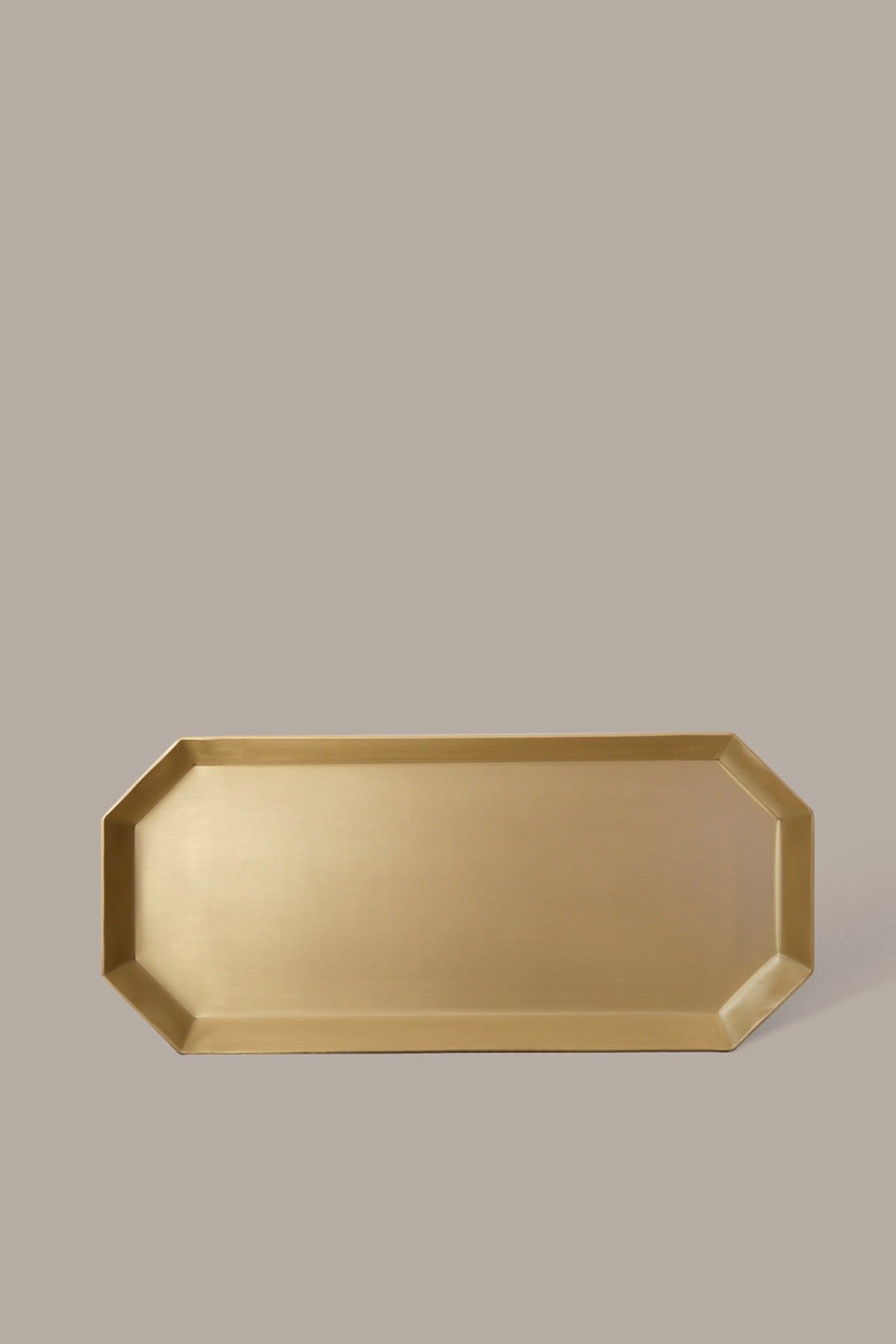 Hexa Brass Candle Tray