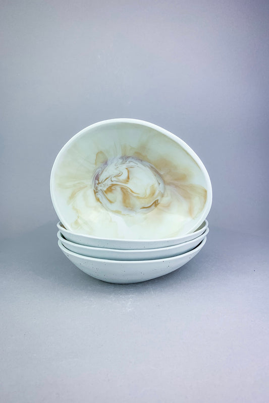 Porcelain Avocado Bowl Sand