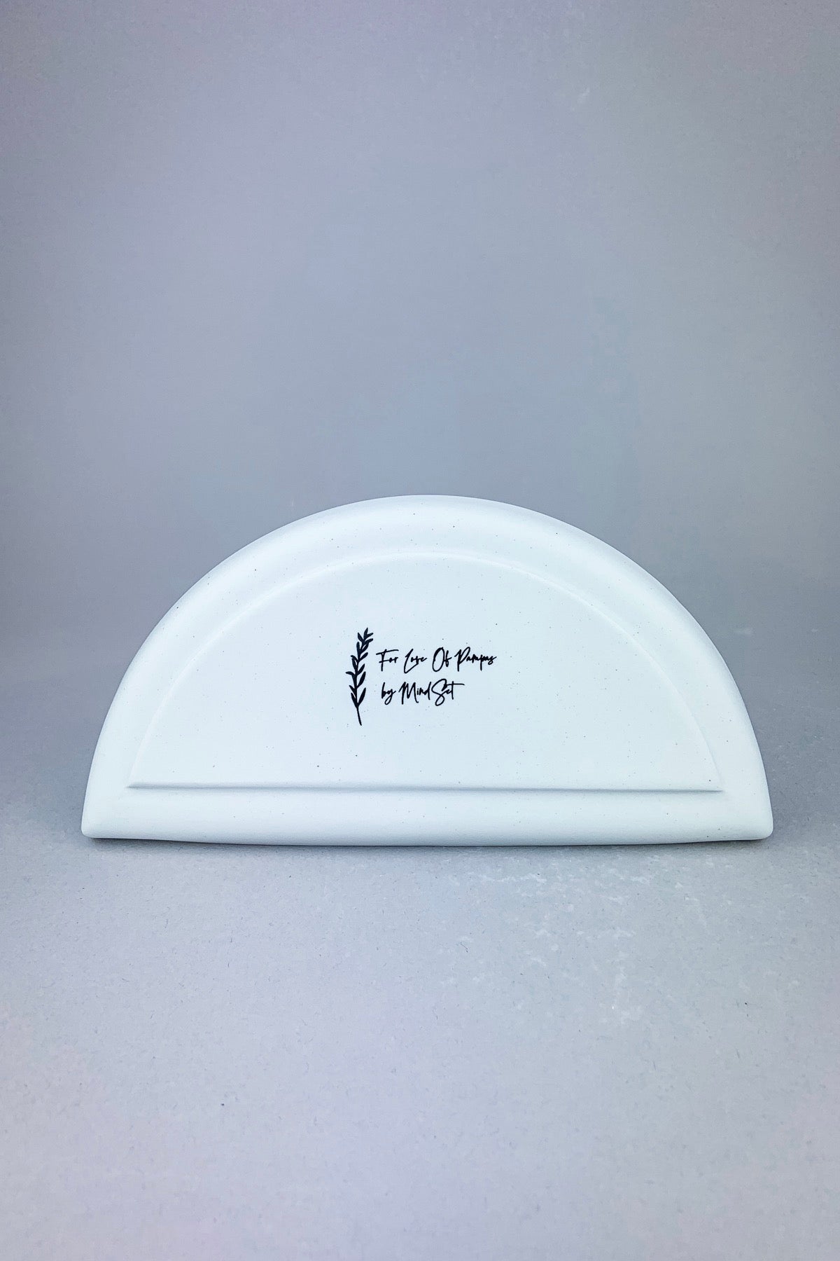 Porcelain Half Plate Sand