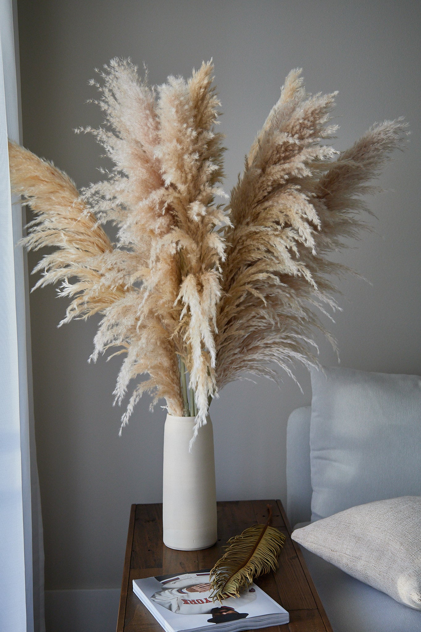 XL Pampas Grass - Beige (Set of 3)