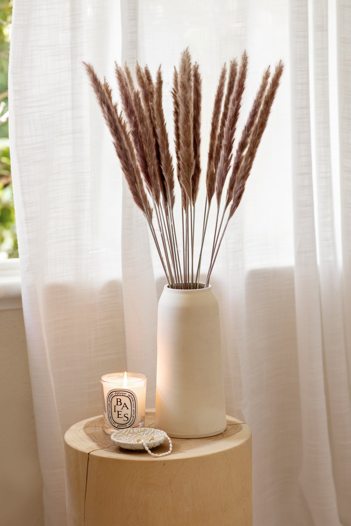 Small Pampas Grass - Natural (15 stems)
