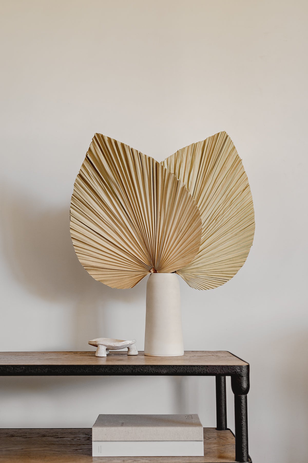 Large Dried Palm Leaves - Set of 3