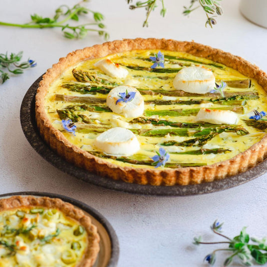 Asparagus & Goat Cheese Tart Recipe For Easter Brunch