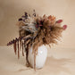 Truffle Preserved Flower Bouquet in Glass Vase