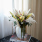 Solstice Bouquet in Glass Vase