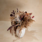 Truffle Preserved Flower Bouquet in Glass Vase