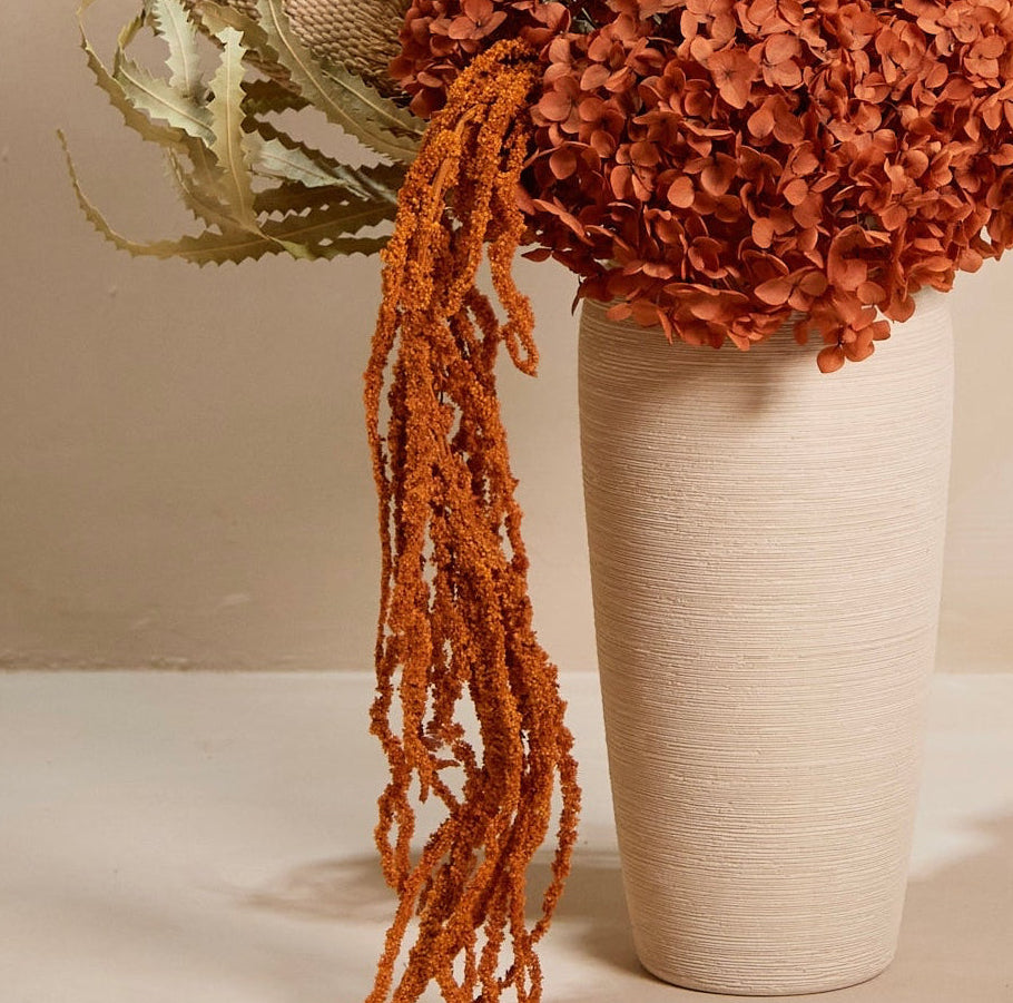 Neo Preserved Hydrangea Set in Ceramic Vase
