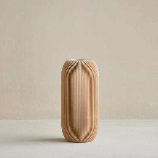 PILL | 3D-Print Vase | Beige