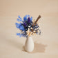 Azure Petit Bouquet in Mini Glazed Vase