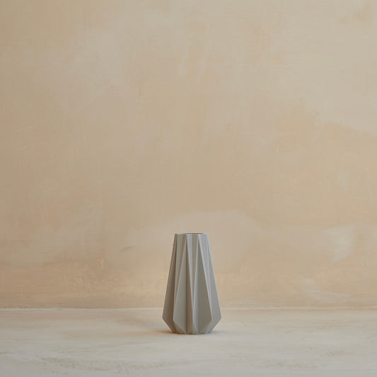 Timber Vase 6" - Gray