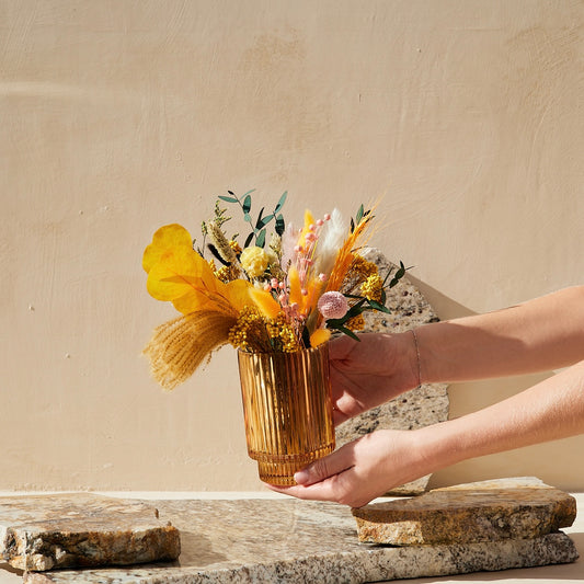 Aurea Bouquet with Vase