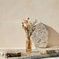 Beige Centerpiece with Amber Vase