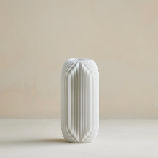 PILL | 3D-Print Vase | White