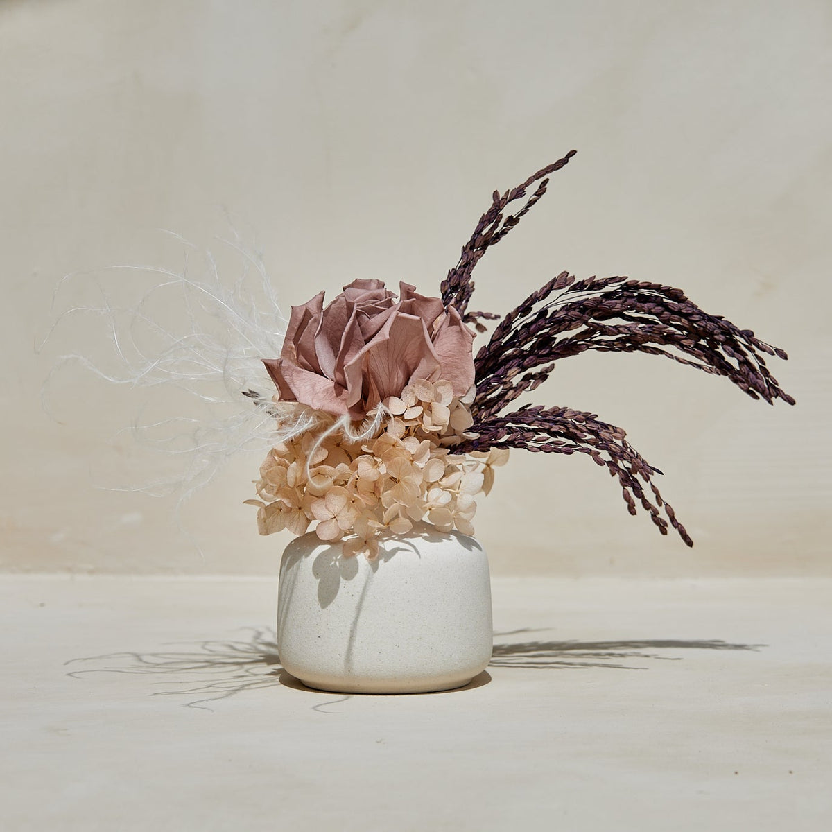 The Table Set (Set of 5 Preserved Centerpieces in Bud Vases)