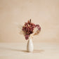 Haze Petit Bouquet in Mini Glazed Vase