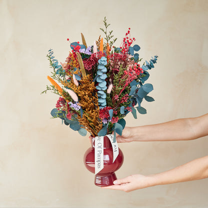 Nova Bouquet with Orb Vase