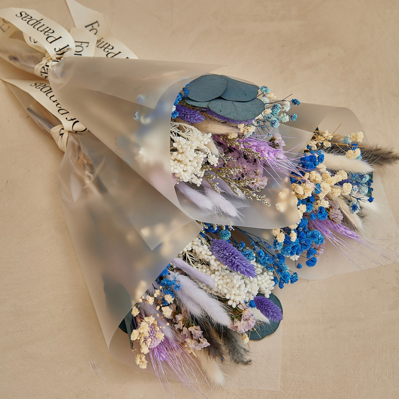 Small Dried Bouquet - Blue