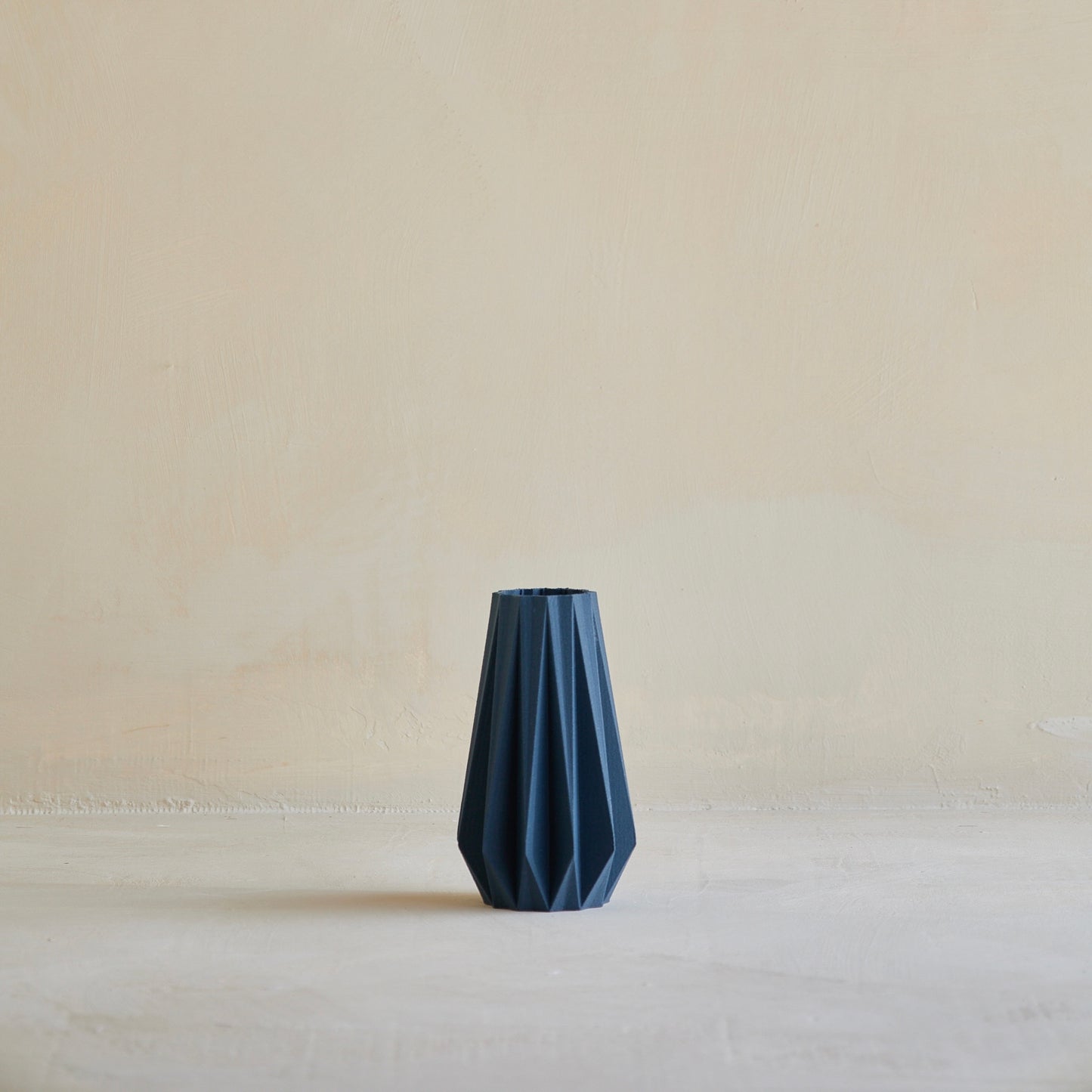 ORIGAMI Vase 6" - Blue