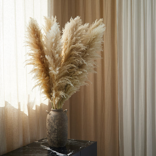 XL Pampas Grass - Beige (Set of 9)