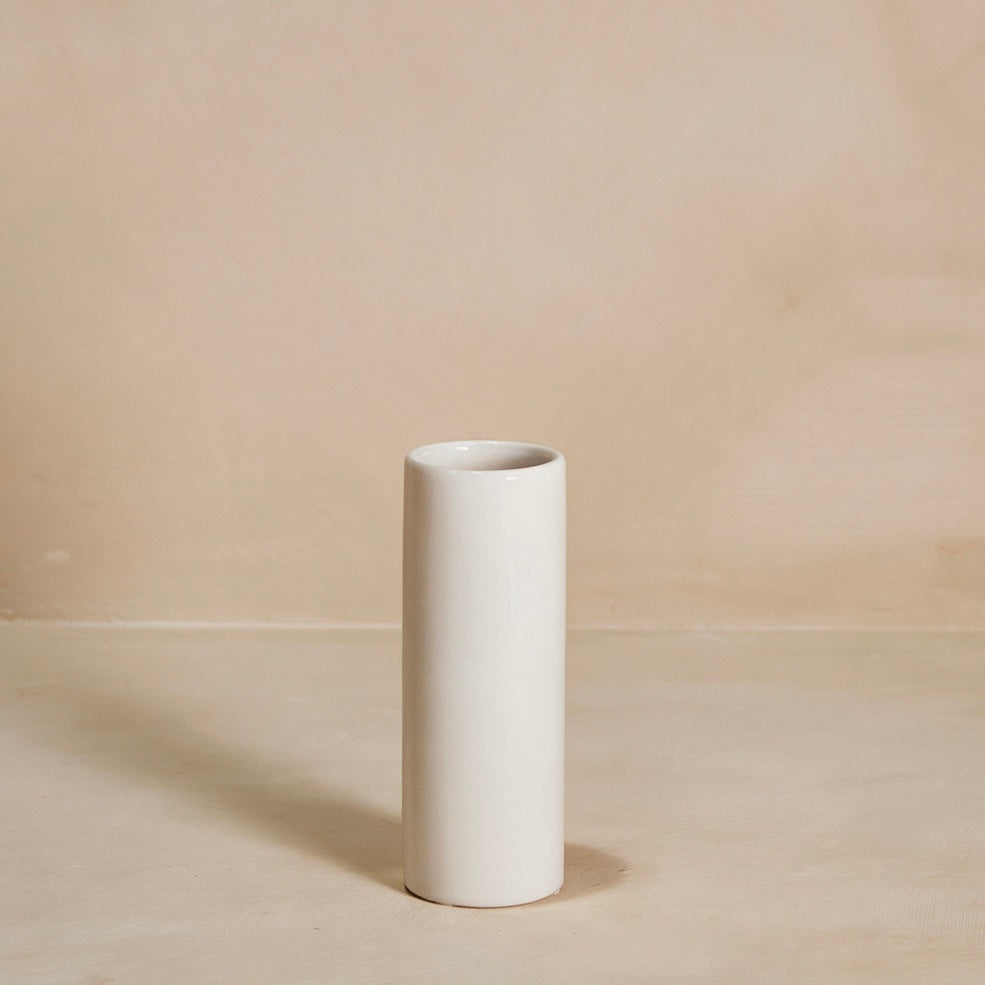 Bouquet Vase in Glazed Ceramics 7"