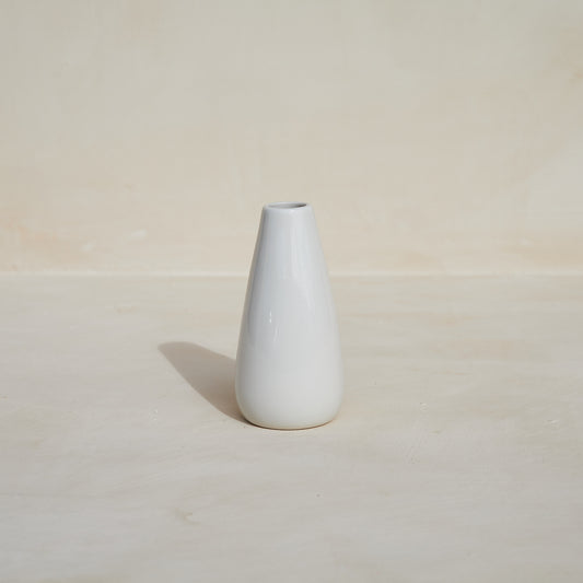 Small Bud Vase in Glazed Ceramics