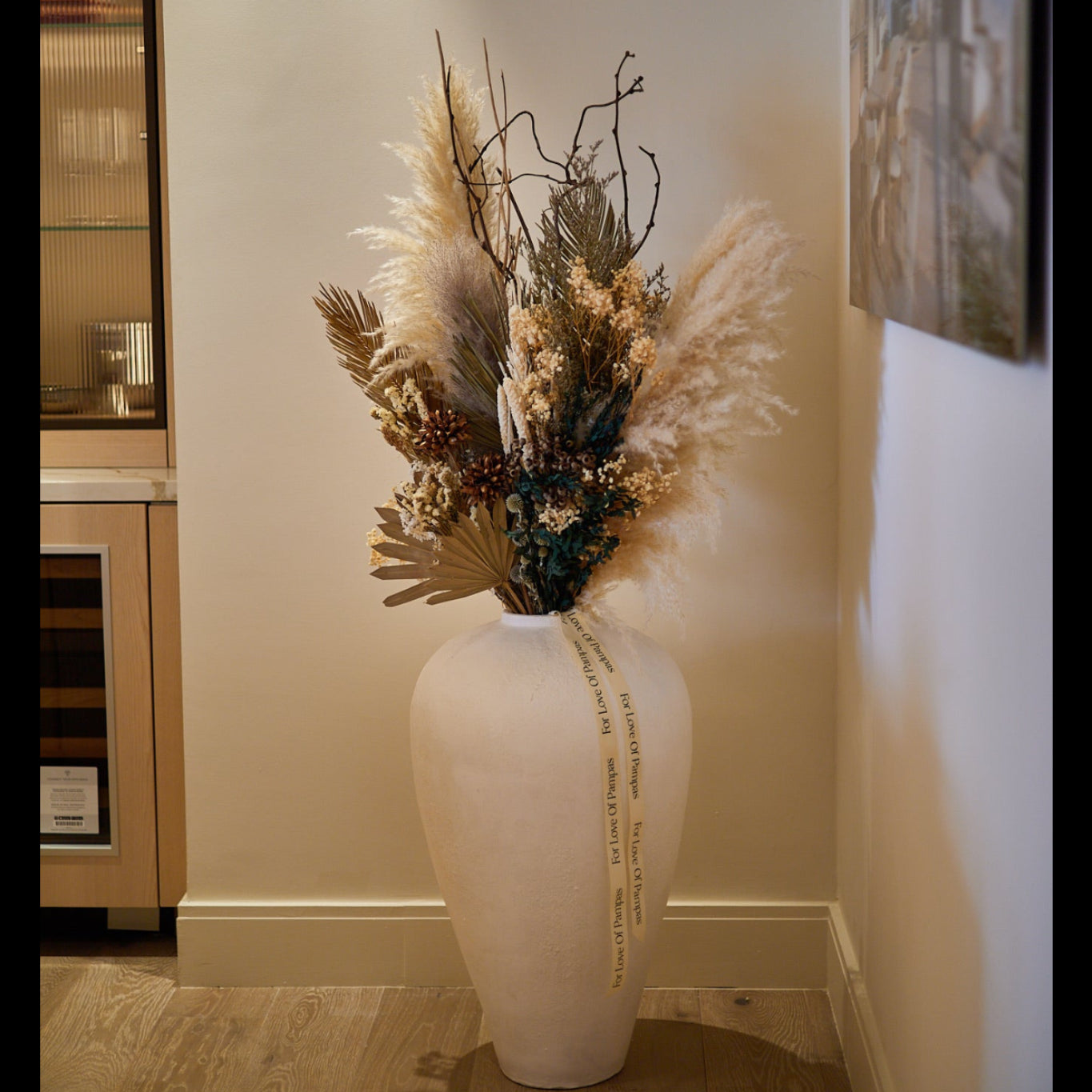 5ft Dried Arrangement in Oversized Vase (Miami Local Delivery Only)