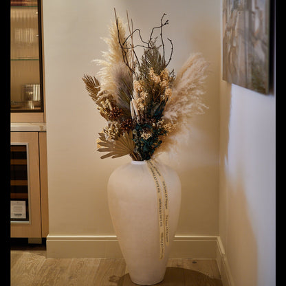 5ft Dried Arrangement in Oversized Vase (Miami Local Delivery Only)