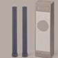 Column Pillar Candle Duo - Gray